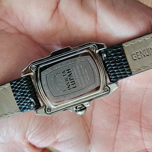 Invicta Watch Lupah Lady 20524 - Special Edition Leather Black Band MOP Face - Picture 14 of 16